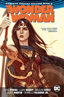 Front cover_Wonder Woman: The Rebirth Deluxe Edition Book 2