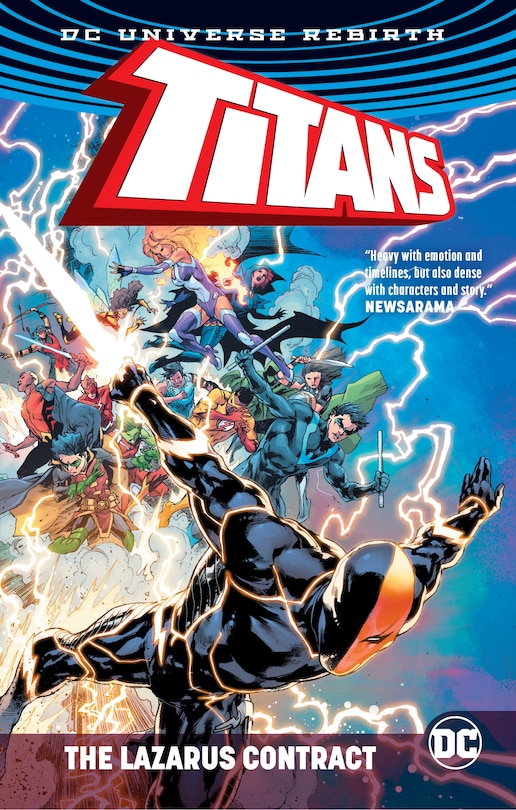 Front cover_Titans: The Lazarus Contract