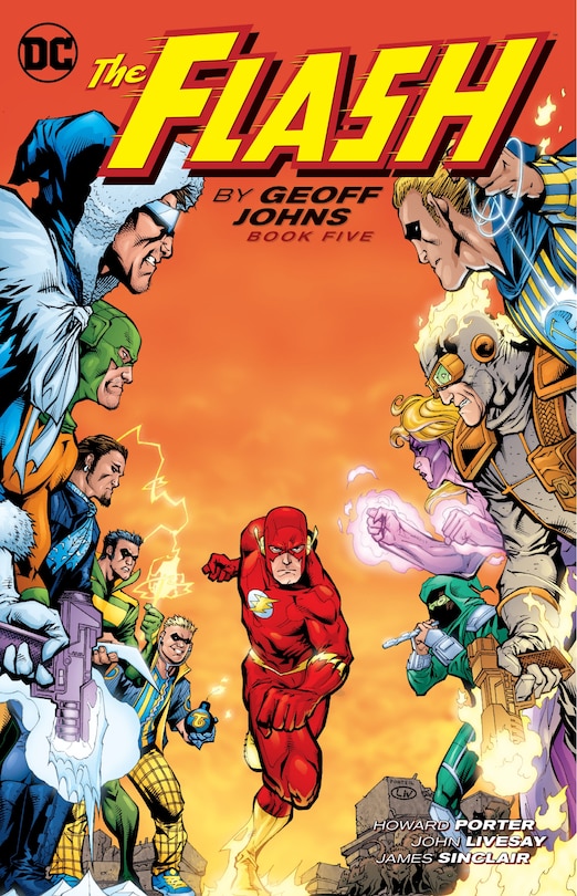 Front cover_The Flash By Geoff Johns Book Five