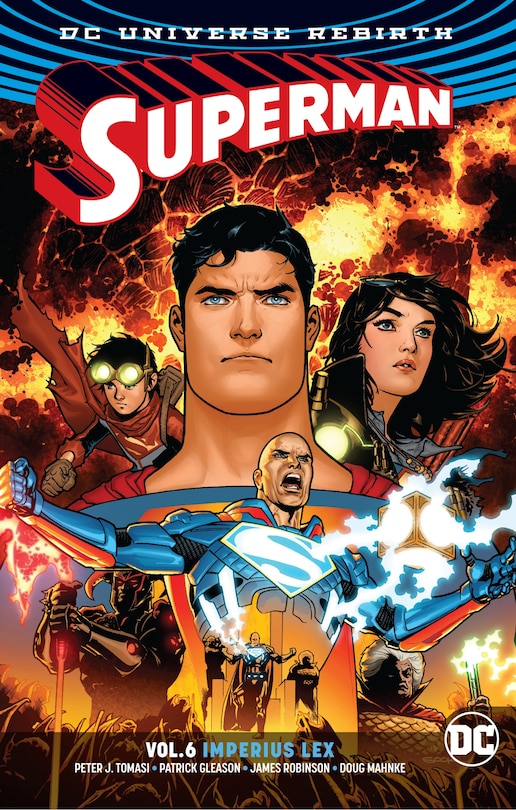 Front cover_Superman Vol. 6: Imperius Lex (rebirth)