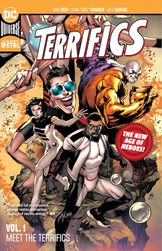 Front cover_The Terrifics Vol. 1: Meet The Terrifics (new Age Of Heroes)