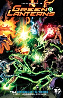 Front cover_Green Lanterns Vol. 7: Superhuman Trafficking