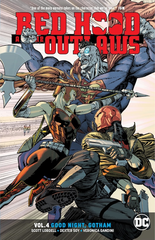 Front cover_Red Hood And The Outlaws Vol. 4: Good Night Gotham