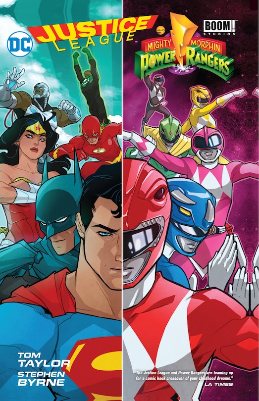 Couverture_Justice League/power Rangers