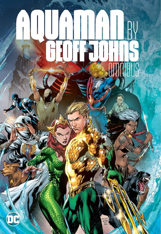 Front cover_Aquaman By Geoff Johns Omnibus