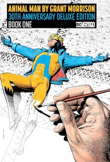 Front cover_Animal Man By Grant Morrison 30th Anniversary Deluxe Edition Book One