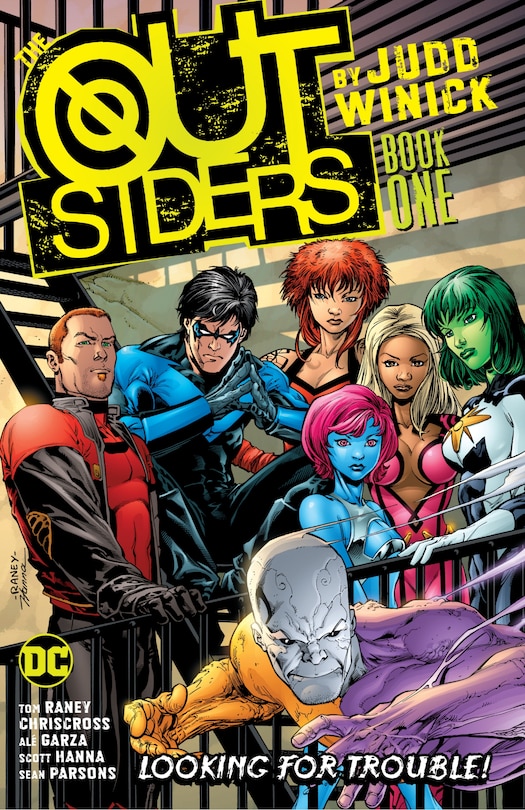 Front cover_The Outsiders By Judd Winick Book One