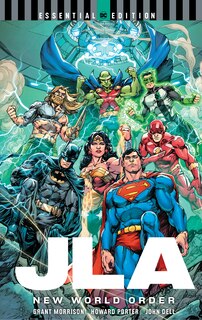 Front cover_Jla: New World Order (dc Essential Edition)