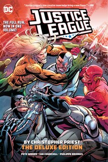 Front cover_Justice League By Christopher Priest Deluxe Edition