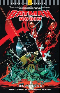 Front cover_Batman And Robin: Bad Blood (dc Essential Edition)