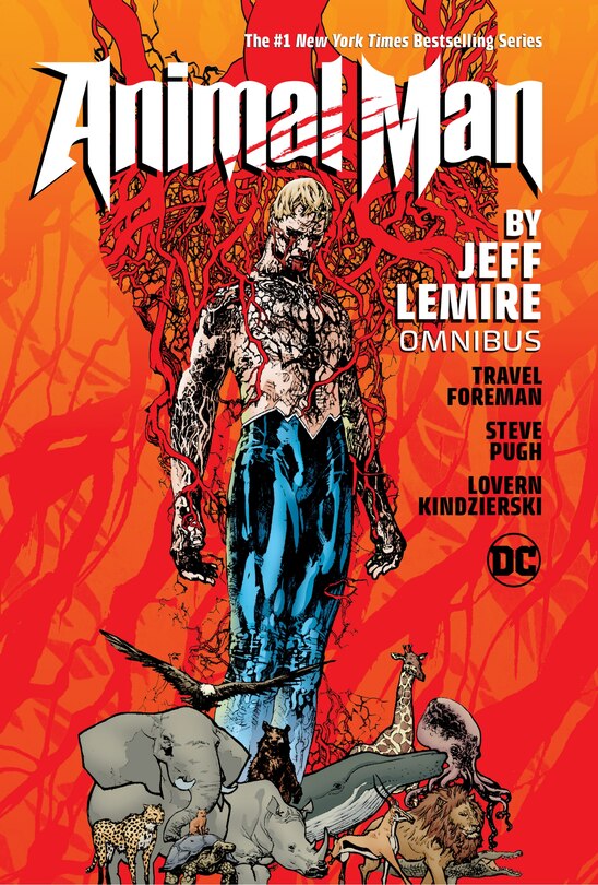 Front cover_Animal Man By Jeff Lemire Omnibus
