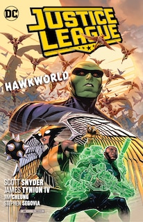 Front cover_Justice League Vol. 3: Hawkworld