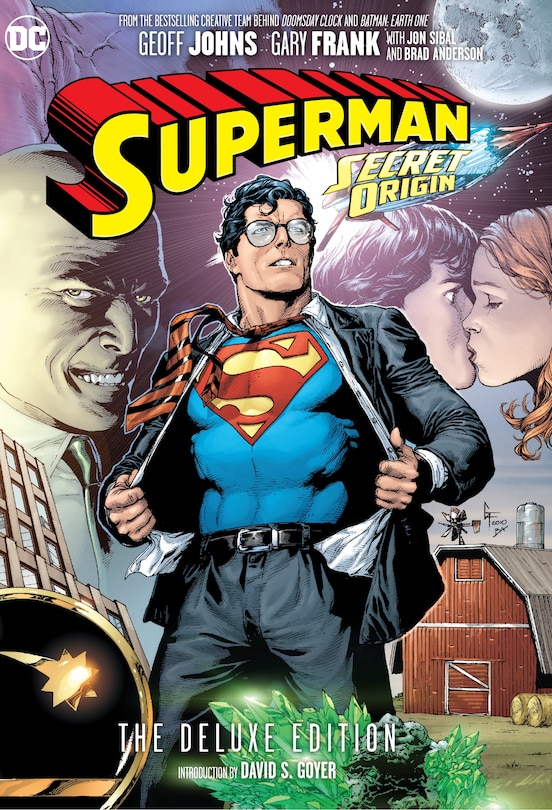 Front cover_Superman: Secret Origin Deluxe Edition