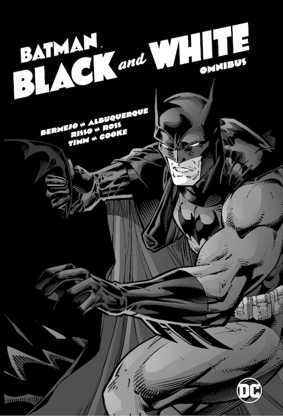 Front cover_Batman: Black & White Omnibus