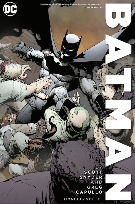 Front cover_Batman by Scott Snyder & Greg Capullo Omnibus Vol. 1