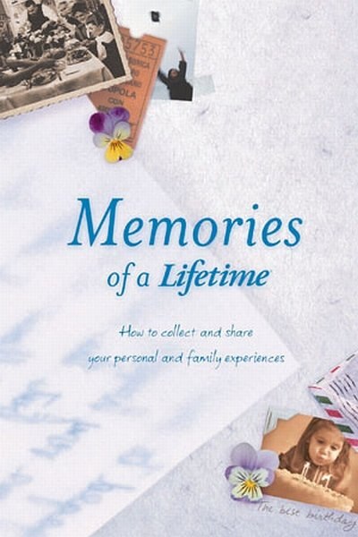 Front cover_Memories of a Lifetime