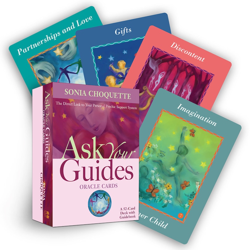 Front cover_Ask Your Guides Oracle Cards