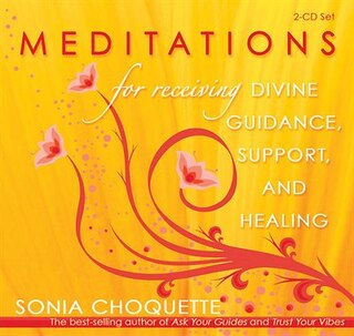 Front cover_Meditations For Receiving Divine Guidance, Support, and Healing 2-CD