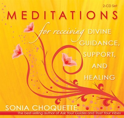 Front cover_Meditations For Receiving Divine Guidance, Support, and Healing 2-CD