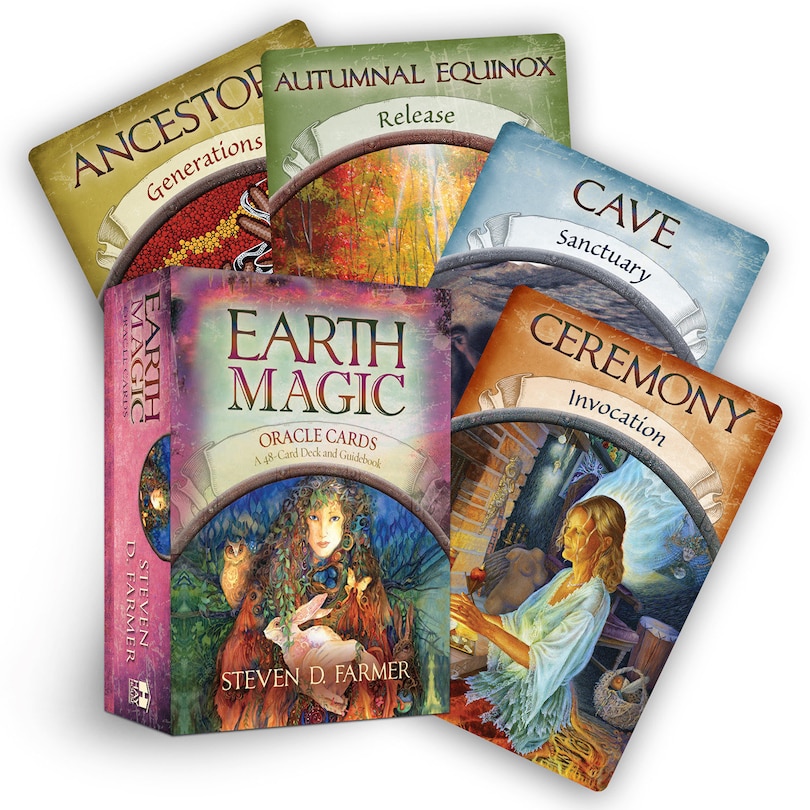 Front cover_Earth Magic Oracle Cards