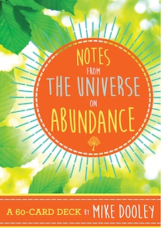 Front cover_Notes from the Universe on Abundance