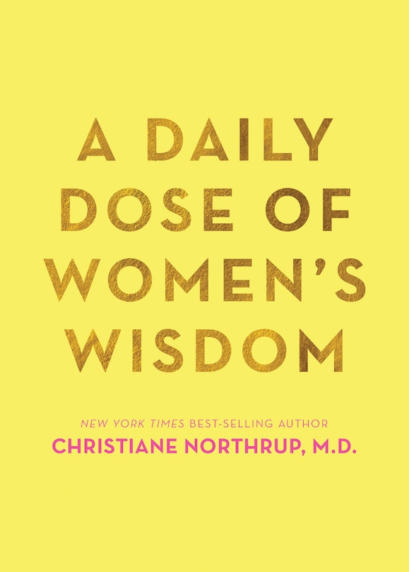 Front cover_A Daily Dose Of Women's Wisdom