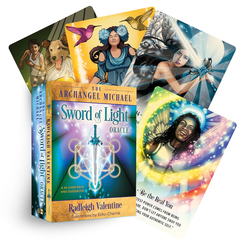 The Archangel Michael Sword Of Light Oracle: A 44-card Deck And Guidebook