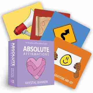 Absolute Affirmations: 44 Positive Affirmation Cards by Krystal Banner