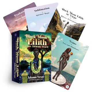 Front cover_Black Moon Lilith Cosmic Alchemy Oracle