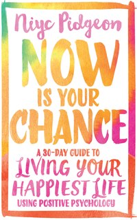 Front cover_Now Is Your Chance