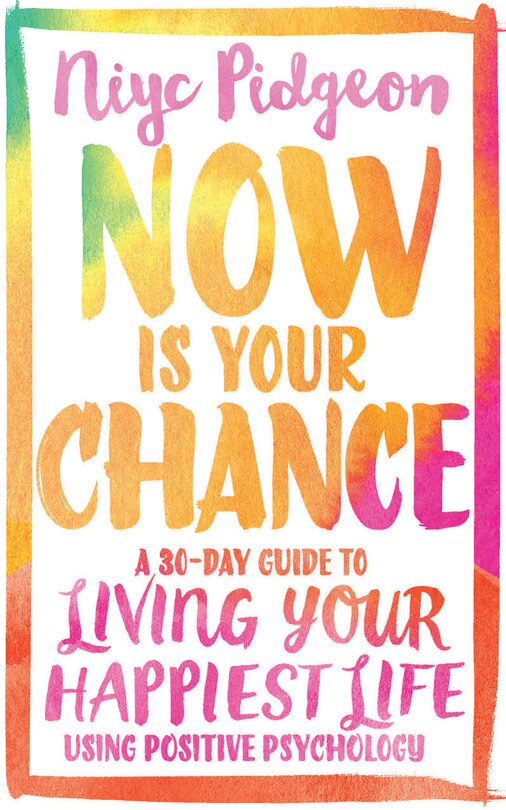 Front cover_Now Is Your Chance