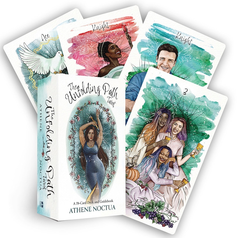 Front cover_The Unfolding Path Tarot