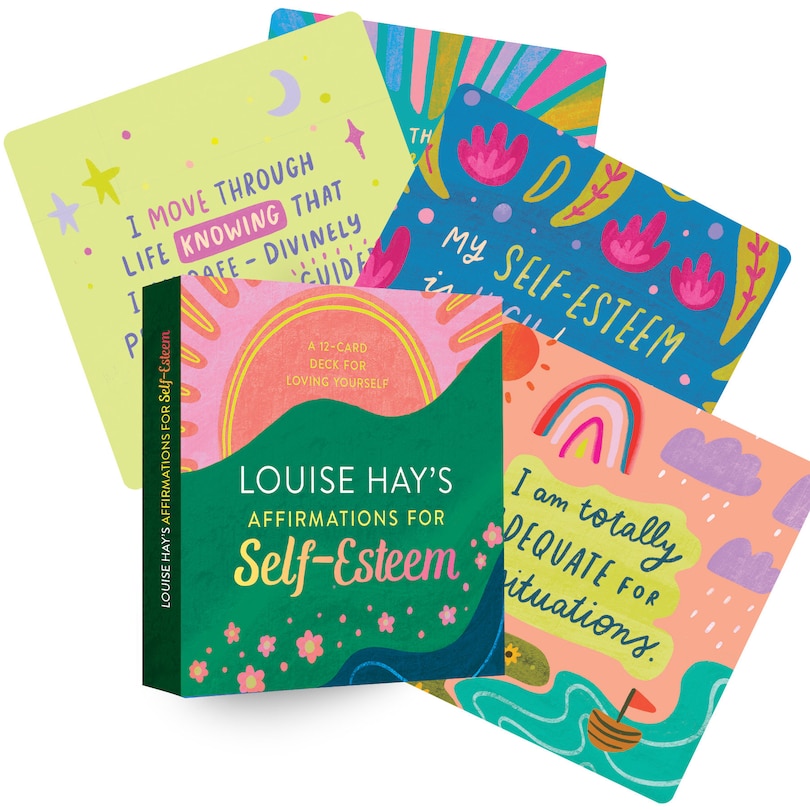 Front cover_Louise Hay's Affirmations for Self-Esteem