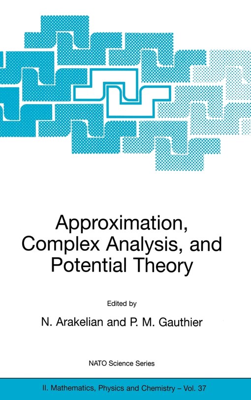 Couverture_Approximation, Complex Analysis, and Potential Theory