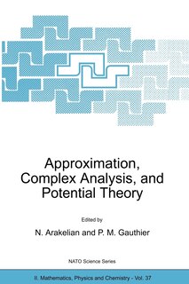 Front cover_Approximation, Complex Analysis, And Potential Theory