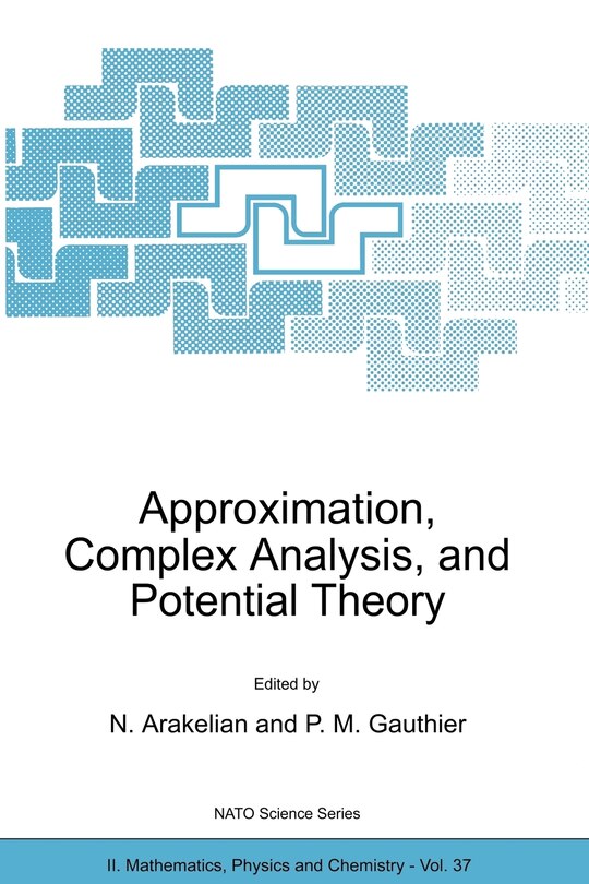 Front cover_Approximation, Complex Analysis, And Potential Theory