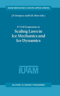 Front cover_Iutam Symposium on Scaling Laws in Ice Mechanics and Ice Dynamics
