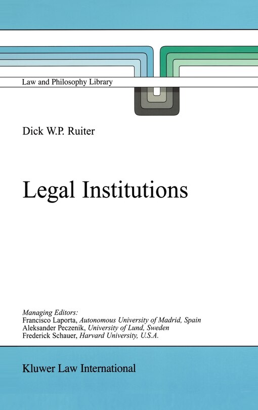 Couverture_Legal Institutions