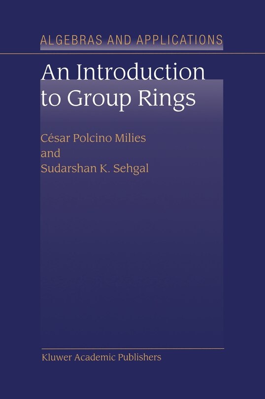Couverture_An Introduction To Group Rings