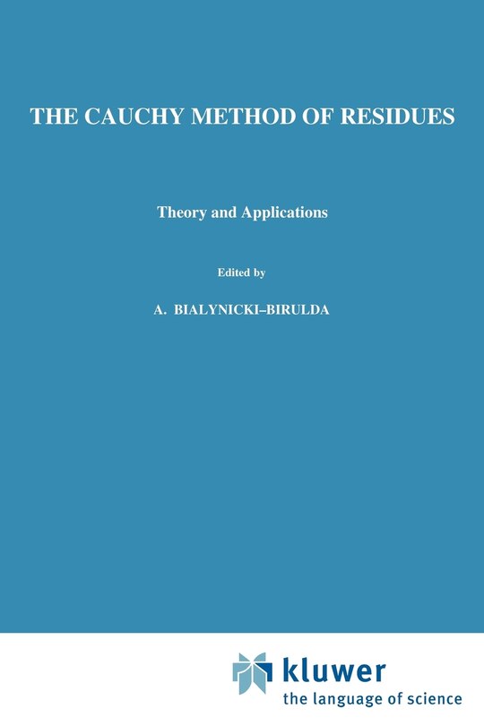 Front cover_The Cauchy Method of Residues