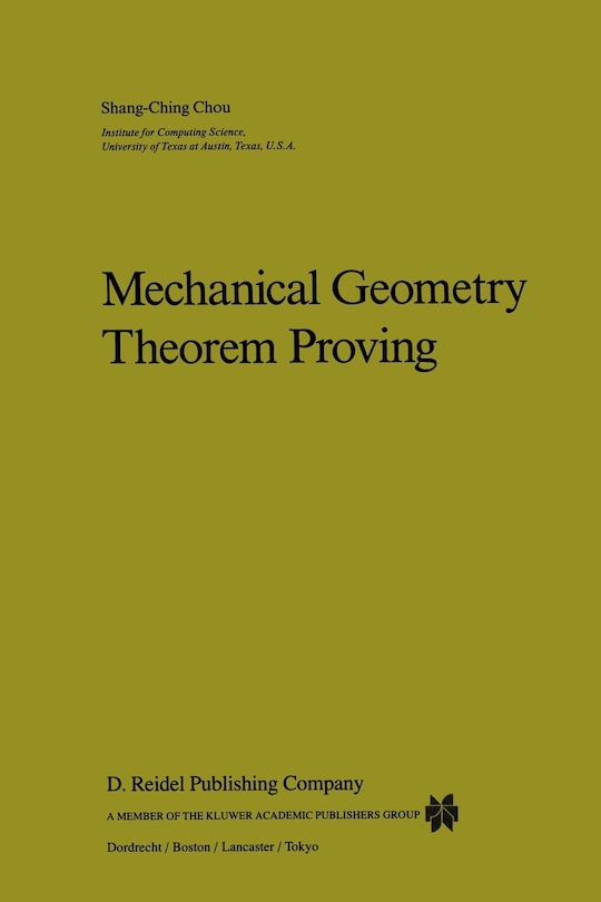 Couverture_Mechanical Geometry Theorem Proving