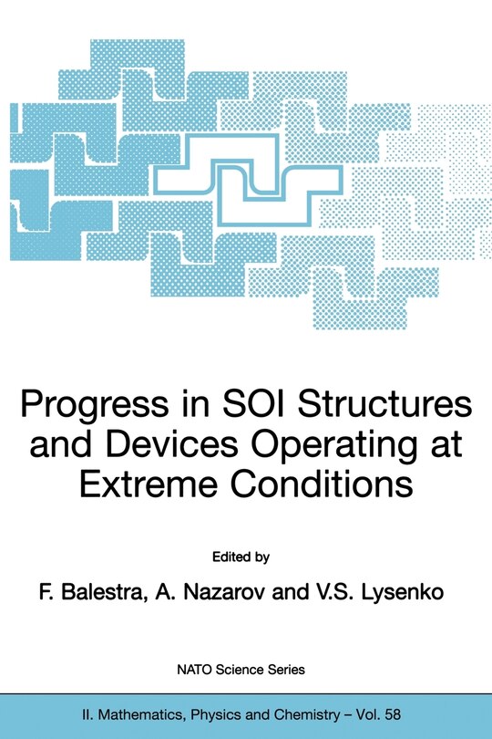 Couverture_Progress In Soi Structures And Devices Operating At Extreme Conditions