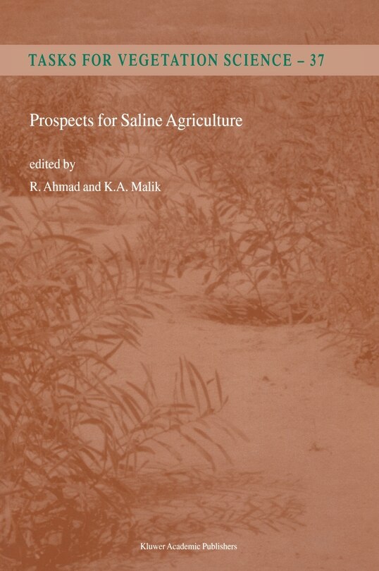 Couverture_Prospects For Saline Agriculture