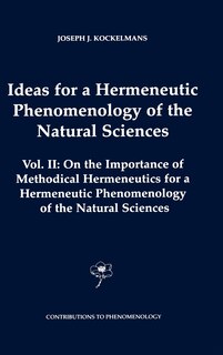 Front cover_Ideas for a Hermeneutic Phenomenology of the Natural Sciences