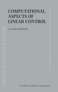 Front cover_Computational Aspects Of Linear Control