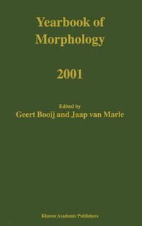 Couverture_Yearbook of Morphology 2001