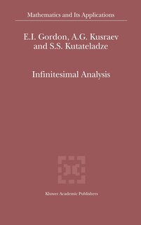 Front cover_Infinitesimal Analysis