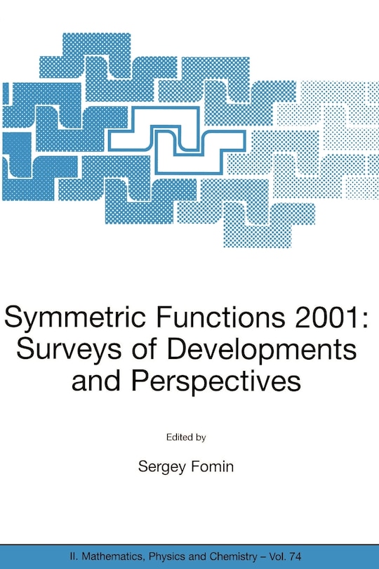 Front cover_Symmetric Functions 2001