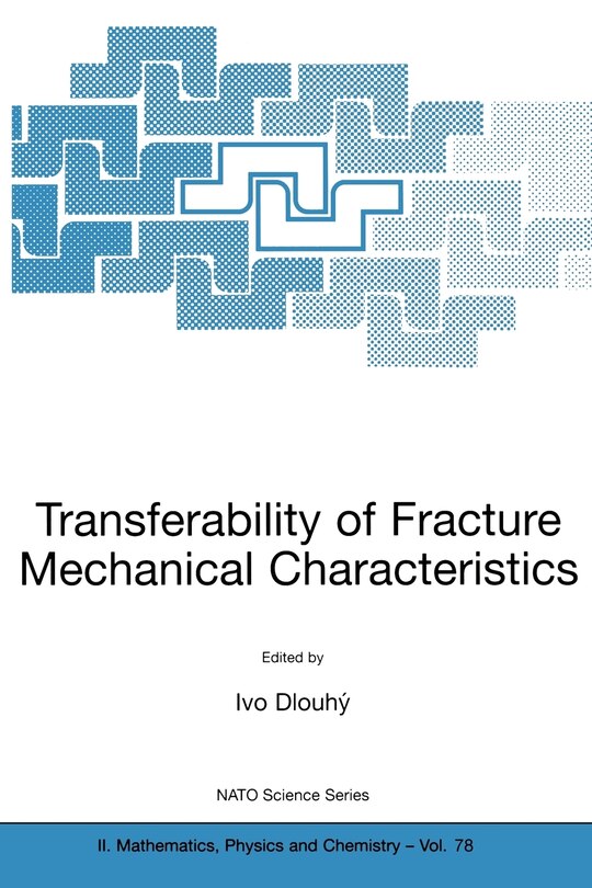 Couverture_Transferability of Fracture Mechanical Characteristics