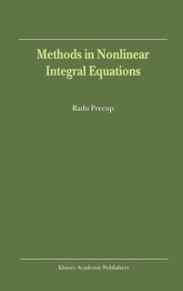 Front cover_Methods In Nonlinear Integral Equations